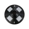 GLOBOSTAR® PARK 90501 Φωτιστικό Κεφαλής Post Top Πλατείας/Πάρκου/Κήπου με Ασύρματο Χειριστήριο LED 20W 800lm 120° με Ενσωματωμένο Φωτοβολταϊκό Panel 6V 20W & Επαναφορτιζόμενη Μπαταρία Li-ion 3.2V 25000mAh με Αισθητήρα Κίνησης-Ημέρας-Νύχτας Αδιάβροχο I