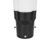 Globostar® SQUARE 90504 Φωτιστικό Κεφαλής Post Top Πλατείας/Πάρκου/Κήπου LED 25W 1000lm με Ανιχνευτή Κίνησης και Αισθητήρα Νυχτός IP65 Ψυχρό Λευκό 6000K - 2 Χρόνια Εγγύηση