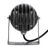 GloboStar® SPOT-XENIA 90509 Σποτ Φωτισμου Wall Washer LED 16W 1600lm 3° DC 24V Αδιάβροχο IP65 Φ9 x Υ12cm Ψυχρό Λευκό 6000K Dimmable - Σφυρήλατο Γκρι - 3 Years Warranty