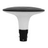 GLOBOSTAR® SQUARE 90511 Φωτιστικό Στύλου/Κολώνας Πλατείας/Πάρκου/Κήπου LED 100W 12000lm 120° AC 220-240V Αδιάβροχο IP65 Ψυχρό Λευκό 6000K - Γκρι Ανθρακί - Φ54 x Υ45cm - 2 Χρόνια Εγγύηση