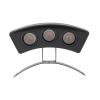 GLOBOSTAR® TREEPLANTE 90515 Κυρτή Μπάρα Φωτισμού Wall Washer για Φυτά - Δέντρα LED 3W 330lm 15° DC 24V Αδιάβροχο IP67 Θερμό Λευκό 2700K Dimmable - Bridgelux SMD Chip - Γκρι Ανθρακί - Μ11 x Π3 x Υ8.2cm - 3 Χρόνια Εγγύηση