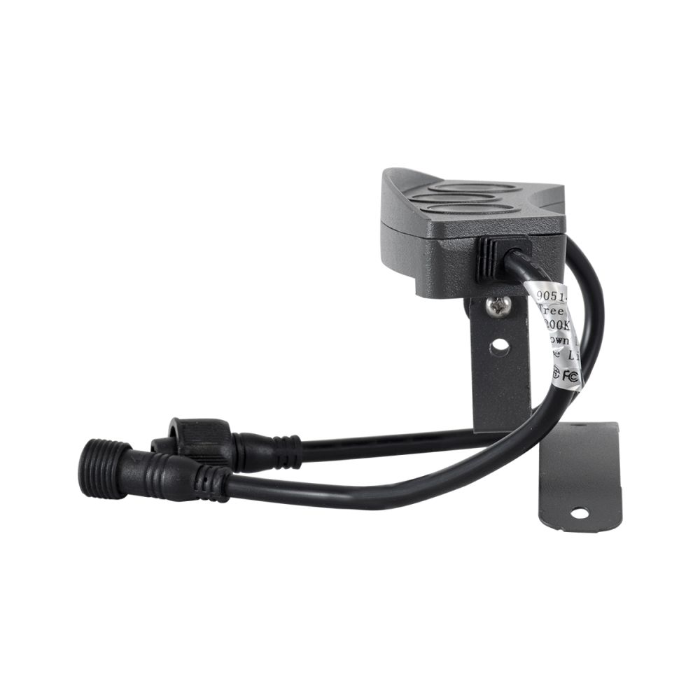 GLOBOSTAR® TREEPLANTE 90515 Κυρτή Μπάρα Φωτισμού Wall Washer για Φυτά - Δέντρα LED 3W 330lm 15° DC 24V Αδιάβροχο IP67 Θερμό Λευκό 2700K Dimmable - Bridgelux SMD Chip - Γκρι Ανθρακί - Μ11 x Π3 x Υ8.2cm - 3 Χρόνια Εγγύηση