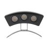 GLOBOSTAR® TREEPLANTE 90516 Κυρτή Μπάρα Φωτισμού Wall Washer για Φυτά - Δέντρα LED 3W 285lm 15° DC 24V Αδιάβροχο IP67 Φυσικό Λευκό 4500K Dimmable - Bridgelux SMD Chip - Γκρι Ανθρακί - Μ11 x Π3 x Υ8.2cm - 3 Χρόνια Εγγύηση