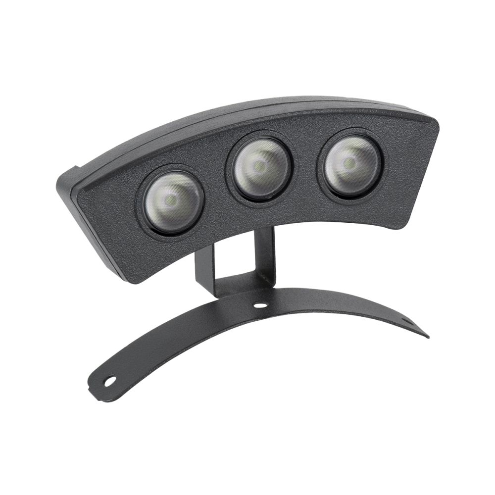 GLOBOSTAR® TREEPLANTE 90517 Κυρτή Μπάρα Φωτισμού Wall Washer για Φυτά - Δέντρα LED 3W 255lm 15° DC 24V Αδιάβροχο IP67 Πράσινο Dimmable - Bridgelux SMD Chip - Γκρι Ανθρακί - Μ11 x Π3 x Υ8.2cm - 3 Χρόνια Εγγύηση