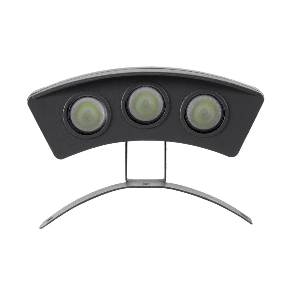 GLOBOSTAR® TREEPLANTE 90517 Κυρτή Μπάρα Φωτισμού Wall Washer για Φυτά - Δέντρα LED 3W 255lm 15° DC 24V Αδιάβροχο IP67 Πράσινο Dimmable - Bridgelux SMD Chip - Γκρι Ανθρακί - Μ11 x Π3 x Υ8.2cm - 3 Χρόνια Εγγύηση