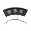 GLOBOSTAR® TREEPLANTE 90517 Κυρτή Μπάρα Φωτισμού Wall Washer για Φυτά - Δέντρα LED 3W 255lm 15° DC 24V Αδιάβροχο IP67 Πράσινο Dimmable - Bridgelux SMD Chip - Γκρι Ανθρακί - Μ11 x Π3 x Υ8.2cm - 3 Χρόνια Εγγύηση