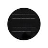 GLOBOSTAR® ARVENT 90534 Φωτιστικό Κολωνάκι Κήπου LED 10W 500lm 120° με Ενσωματωμένο Φωτοβολταϊκό Panel 6V 2W & Επαναφορτιζόμενη Μπαταρία Li-ion 3.2V 8000mAh με Αισθητήρα Ημέρας-Νύχτας Αδιάβροχο IP65 Ψυχρό Λευκό 6000K - Γκρι Ανθρακί - Μ24 x Π24 x Υ36cm