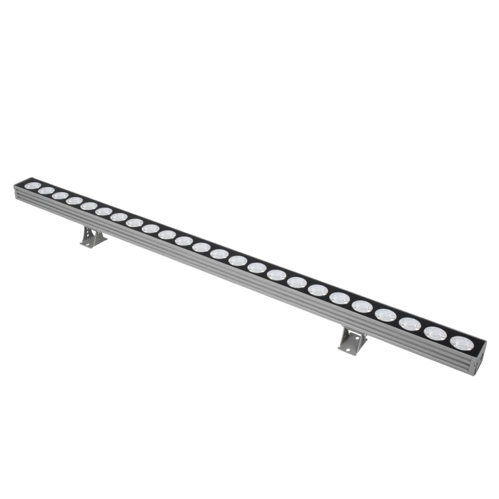 GLOBOSTAR® WASHERJAVIA 90555 Μπάρα Φωτισμού Wall Washer LED 48W 5280lm 5° DC 24V Αδιάβροχο IP67 Θερμό Λευκό 2700K Dimmable - Bridgelux SMD Chip - Γκρι Ανθρακί - Μ100 x Π5.2 x Υ3.6cm - 3 Χρόνια Εγγύηση