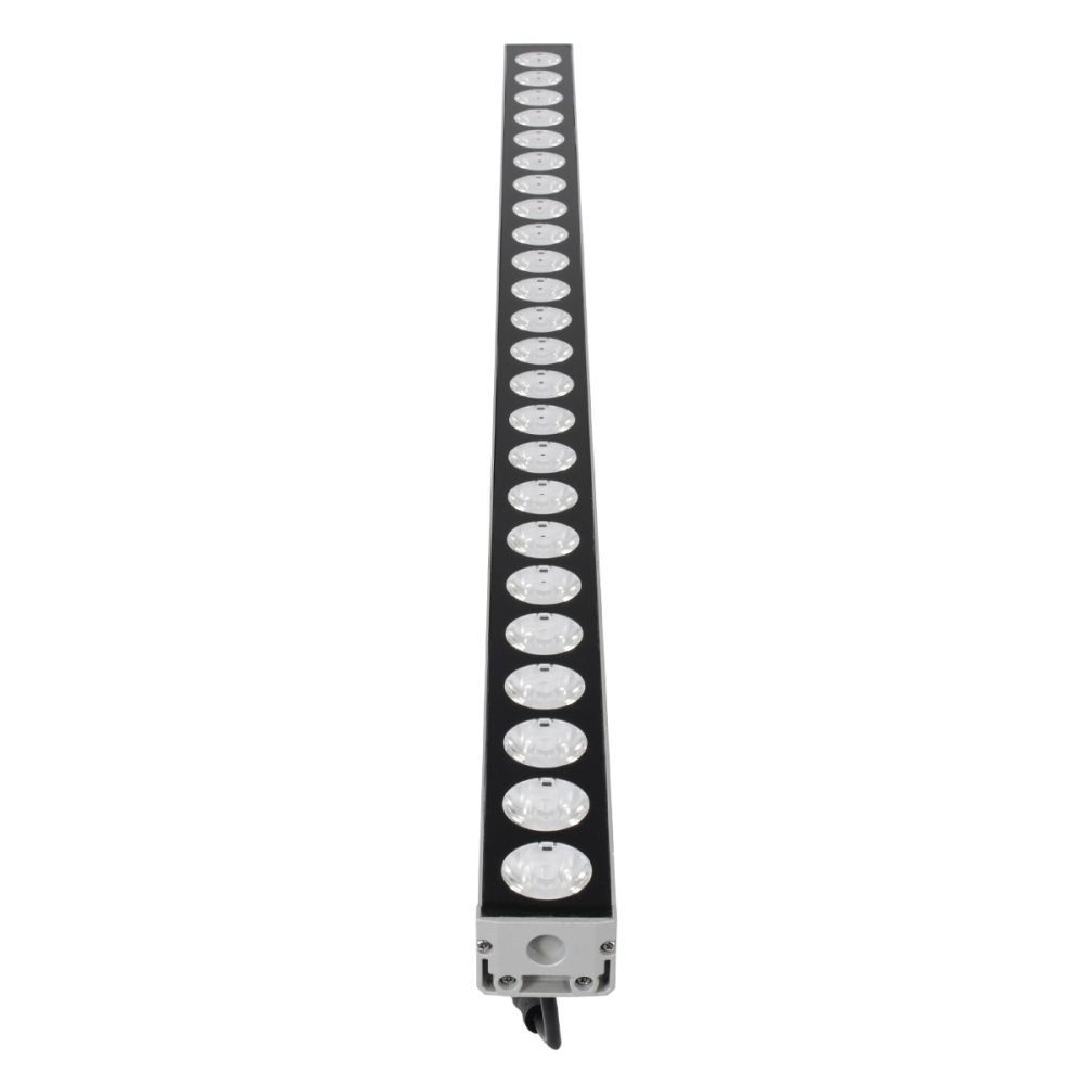 GLOBOSTAR® WASHERJAVIA 90555 Μπάρα Φωτισμού Wall Washer LED 48W 5280lm 5° DC 24V Αδιάβροχο IP67 Θερμό Λευκό 2700K Dimmable - Bridgelux SMD Chip - Γκρι Ανθρακί - Μ100 x Π5.2 x Υ3.6cm - 3 Χρόνια Εγγύηση