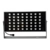 GLOBOSTAR® FLOODZANA 90559 Προβολέας Σποτ Wall Washer LED 100W 8000lm 30° DC 24V Αδιάβροχο IP65 Πολύχρωμο RGBW Dimmable DMX512 - Bridgelux SMD Chip - Γκρι Ανθρακί - Μ45.5 x Π28 x Υ10cm - 3 Χρόνια Εγγύηση