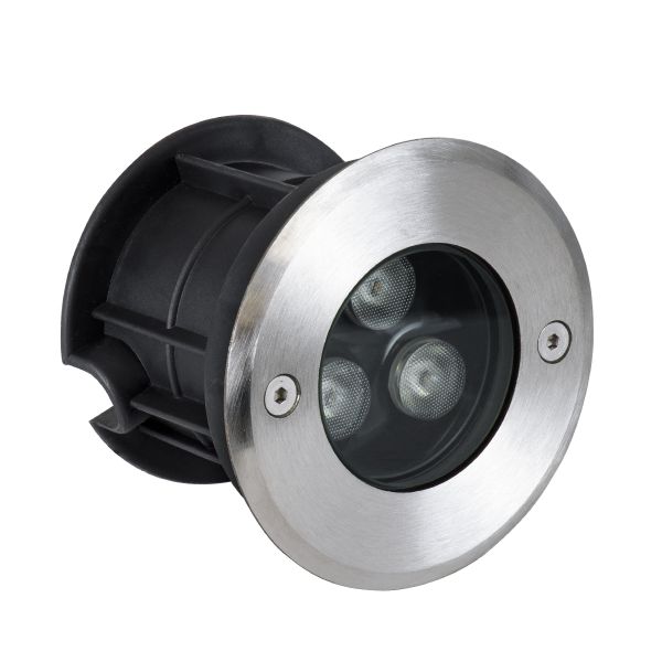 GloboStar® UNDERWATER-JULIA 90563 Υποβρύχιο Χωνευτό Φωτιστικό Σποτ Ειδικό για Σιντριβάνια LED 3W 285lm 15° DC 24V Αδιάβροχο IP68 Φ10 x Υ7.5cm Φυσικό Λευκό 4500K - Ανοξείδωτο Ατσάλι - 3 Χρόνια Εγγύηση