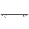 GLOBOSTAR® WASHERSTELLAR 90577 Μπάρα Φωτισμού Wall Washer LED 12W 1020lm 30° DC 24V Αδιάβροχο IP67 Πολύχρωμο RGBW Dimmable DMX512 - Bridgelux SMD Chip - Γκρι Ανθρακί - Μ100 x Π3.2 x Υ3cm - 3 Χρόνια Εγγύηση