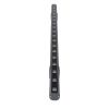 GLOBOSTAR® WASHERPANDA 90578 Μπάρα Φωτισμού Wall Washer LED 18W 1890lm 15° DC 24V Αδιάβροχο IP67 Ultra Θερμό Λευκό 2200K Dimmable - Bridgelux SMD Chip - Γκρι Ανθρακί - Μ100 x Π4 x Υ3.5cm - 3 Χρόνια Εγγύηση