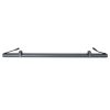GLOBOSTAR® WASHERPANDA 90580 Μπάρα Φωτισμού Wall Washer LED 18W 2070lm 15° DC 24V Αδιάβροχο IP67 Φυσικό Λευκό 4500K Dimmable - Bridgelux SMD Chip - Γκρι Ανθρακί - Μ100 x Π4 x Υ3.5cm - 3 Χρόνια Εγγύηση