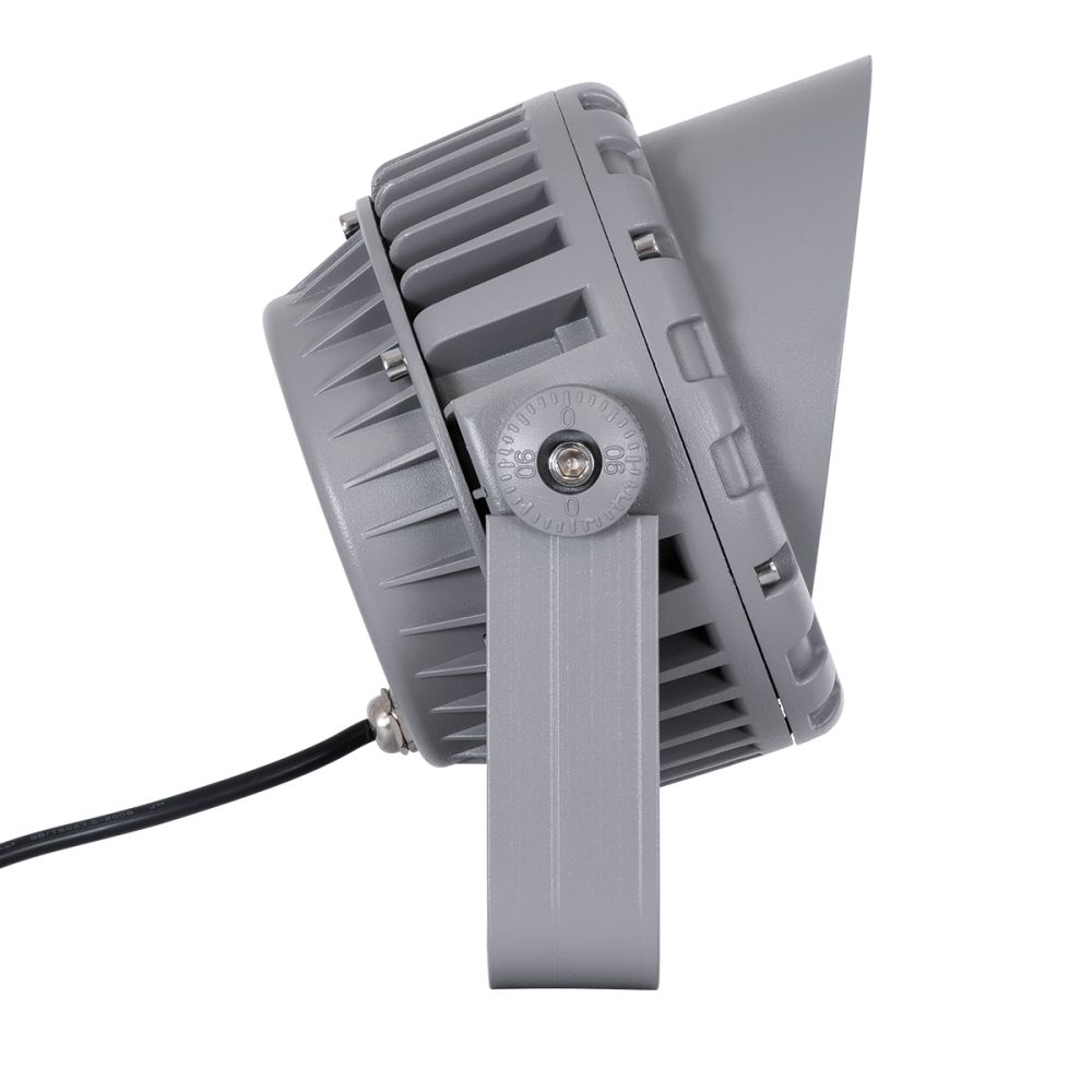 GLOBOSTAR® WASHERPANDA 90585 Μπάρα Φωτισμού Wall Washer LED 36W 3060lm 15° DC 24V Αδιάβροχο IP65 Πολύχρωμο RGBW Dimmable DMX512 - Bridgelux SMD Chip - Γκρι Ανθρακί Ματ - Μ100 x Π4 x Υ3.5cm - 3 Χρόνια Εγγύηση