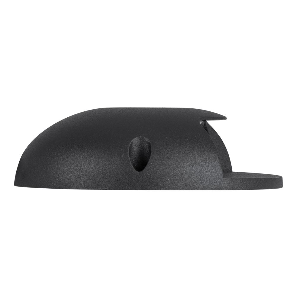 GLOBOSTAR® STEPLUNA 90618 Φωτιστικό Σκαλοπατιού / Διαδρόμου LED 6W 510lm 10° DC 24V Αδιάβροχο IP65 Πολύχρωμο RGB Dimmable DMX512 - Bridgelux SMD Chip - Μαύρο Ματ - Μ12 x Π12 x Υ3cm - 3 Χρόνια Εγγύηση