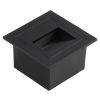 GLOBOSTAR® STEP-MINA 90625 Χωνευτό Αρχιτεκτονικό Φωτιστικό Διαδρόμου/Σκαλοπατιού LED 3W 330lm 30° DC 24V Αδιάβροχο IP65 Θερμό Λευκό 2700K Dimmable - Μαύρο - Μ8.3 x Π8.3 x Υ5cm / Q6.6cm - 3 Χρόνια Εγγύηση