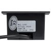 GLOBOSTAR® STEP-MINA 90625 Χωνευτό Αρχιτεκτονικό Φωτιστικό Διαδρόμου/Σκαλοπατιού LED 3W 330lm 30° DC 24V Αδιάβροχο IP65 Θερμό Λευκό 2700K Dimmable - Μαύρο - Μ8.3 x Π8.3 x Υ5cm / Q6.6cm - 3 Χρόνια Εγγύηση