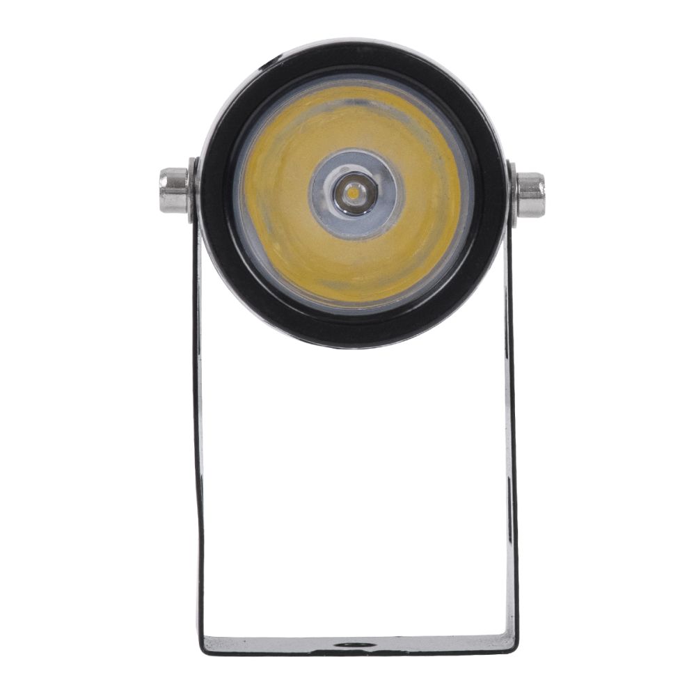 GLOBOSTAR® SPOTTOLA 90631 Αρχιτεκτονικό Σποτ Φωτισμου LED 1W 110lm 10° DC 24V Αδιάβροχο IP65 Θερμό Λευκό 2700K Dimmable - Bridgelux SMD Chip - Γκρι Ανθρακί Ματ - Μ5 x Π5 x Υ9cm - 3 Χρόνια Εγγύηση