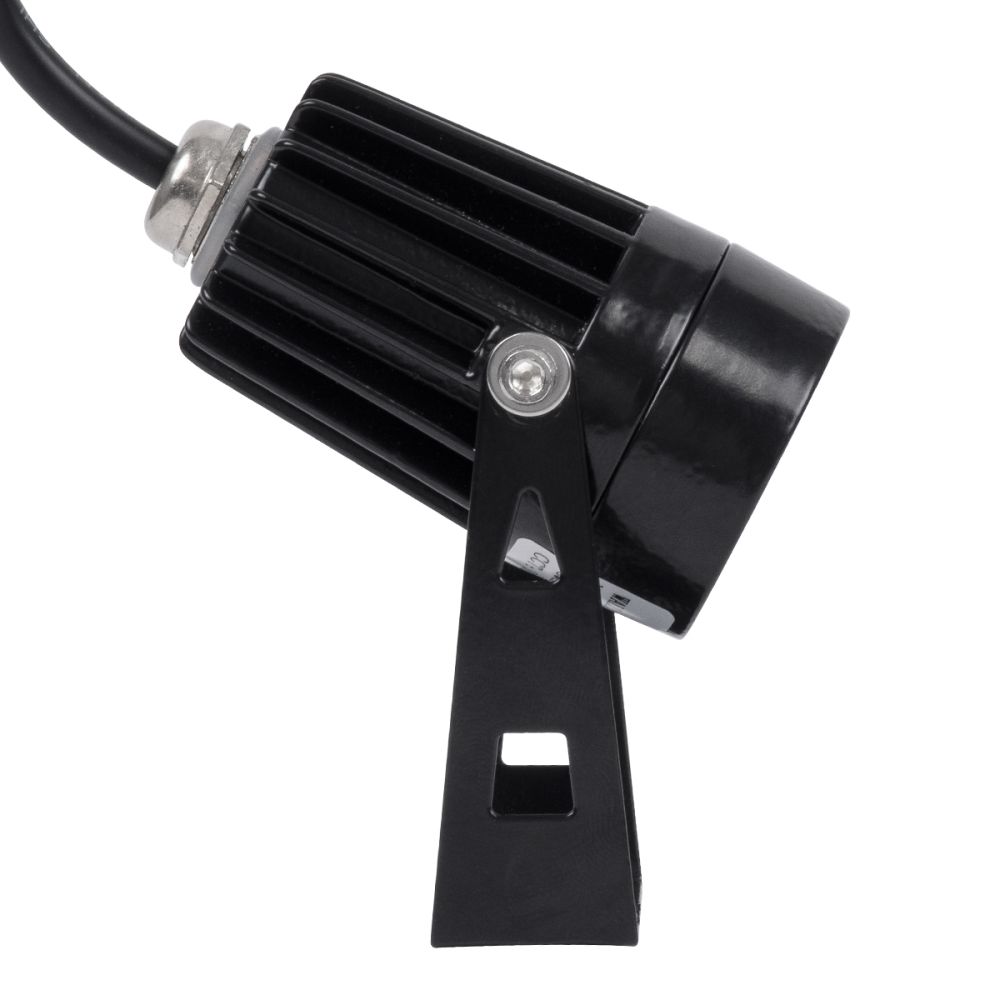 GLOBOSTAR® SPOTTOLA 90631 Αρχιτεκτονικό Σποτ Φωτισμου LED 1W 110lm 10° DC 24V Αδιάβροχο IP65 Θερμό Λευκό 2700K Dimmable - Bridgelux SMD Chip - Γκρι Ανθρακί Ματ - Μ5 x Π5 x Υ9cm - 3 Χρόνια Εγγύηση