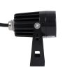GLOBOSTAR® SPOTTOLA 90631 Αρχιτεκτονικό Σποτ Φωτισμου LED 1W 110lm 10° DC 24V Αδιάβροχο IP65 Θερμό Λευκό 2700K Dimmable - Bridgelux SMD Chip - Γκρι Ανθρακί Ματ - Μ5 x Π5 x Υ9cm - 3 Χρόνια Εγγύηση