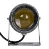 GLOBOSTAR® SPOTXENIA 90633 Σποτ Φωτισμου με Αντιθαμβωτική Γρίλια LED 16W 1840lm 3° DC 24V Αδιάβροχο IP65 Φυσικό Λευκό 4500K Dimmable - Bridgelux COB Chip - Σφυρήλατο Γκρι Ανθρακί - Μ9 x Π9 x Υ12cm - 3 Χρόνια Εγγύηση