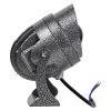 GLOBOSTAR® SPOTXENIA 90634 Σποτ Φωτισμου με Αντιθαμβωτική Γρίλια LED 16W 1360lm 3° DC 24V Αδιάβροχο IP65 Μπλε Dimmable - Bridgelux COB Chip - Σφυρήλατο Γκρι Ανθρακί - Μ9 x Π9 x Υ12cm - 3 Χρόνια Εγγύηση