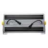 GLOBOSTAR® FLOODHENA 90643 Προβολέας Σποτ Wall Washer LED 48W 3840lm 30° DC 24V Αδιάβροχο IP65 Πολύχρωμο RGB Dimmable DMX512 - Bridgelux SMD Chip - Γκρι Ανθρακί - Μ39 x Π6 x Υ17cm - 3 Χρόνια Εγγύηση