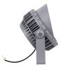 GLOBOSTAR® FLOODMENA 90644 Προβολέας Σποτ Wall Washer με Αντιθαμβωτική Γρίλια LED 24W 2160lm 30° AC 220-240V Αδιάβροχο IP65 Θερμό Λευκό 2700K - Bridgelux SMD Chip - Γκρι Ανθρακί - Μ23 x Π23 x Υ18cm - 3 Χρόνια Εγγύηση