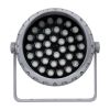 GLOBOSTAR® FLOODMENA 90645 Προβολέας Σποτ Wall Washer με Αντιθαμβωτική Γρίλια LED 36W 3240lm 30° AC 220-240V Αδιάβροχο IP65 Θερμό Λευκό 2700K - Bridgelux SMD Chip - Γκρι Ανθρακί - Μ23 x Π23 x Υ18cm - 3 Χρόνια Εγγύηση
