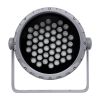 GLOBOSTAR® FLOODMENA 90646 Προβολέας Σποτ Wall Washer με Αντιθαμβωτική Γρίλια LED 48W 4320lm 30° AC 220-240V Αδιάβροχο IP65 Θερμό Λευκό 2700K - Bridgelux SMD Chip - Γκρι Ανθρακί - Μ25 x Π25 x Υ18cm - 3 Χρόνια Εγγύηση