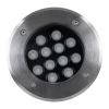 GLOBOSTAR® UNDERGROUNDTINA 90668 Χωνευτό Αρχιτεκτονικο Φωτιστικό Σποτ Δαπέδου LED 12W 1380lm 30° DC 24V Αδιάβροχο IP65 Φυσικό Λευκό 4500K Dimmable - Bridgelux SMD Chip - Ανοξείδωτο Ατσάλι SS304 - Μ16 x Π16 x Υ9cm / Q14cm - 3 Χρόνια Εγγύηση