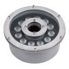 GLOBOSTAR® UNDERWATER-FINA 90675 Υποβρύχιος Προβολέας Σποτ για Σιντριβάνια/Πισίνες LED 9W 945lm 30° DC 24V Αδιάβροχο IP68 RGBW DMX512 Dimmable - Ανοξείδωτο Ατσάλι 304 - Φ16 x Υ8cm - 3 Χρόνια Εγγύηση