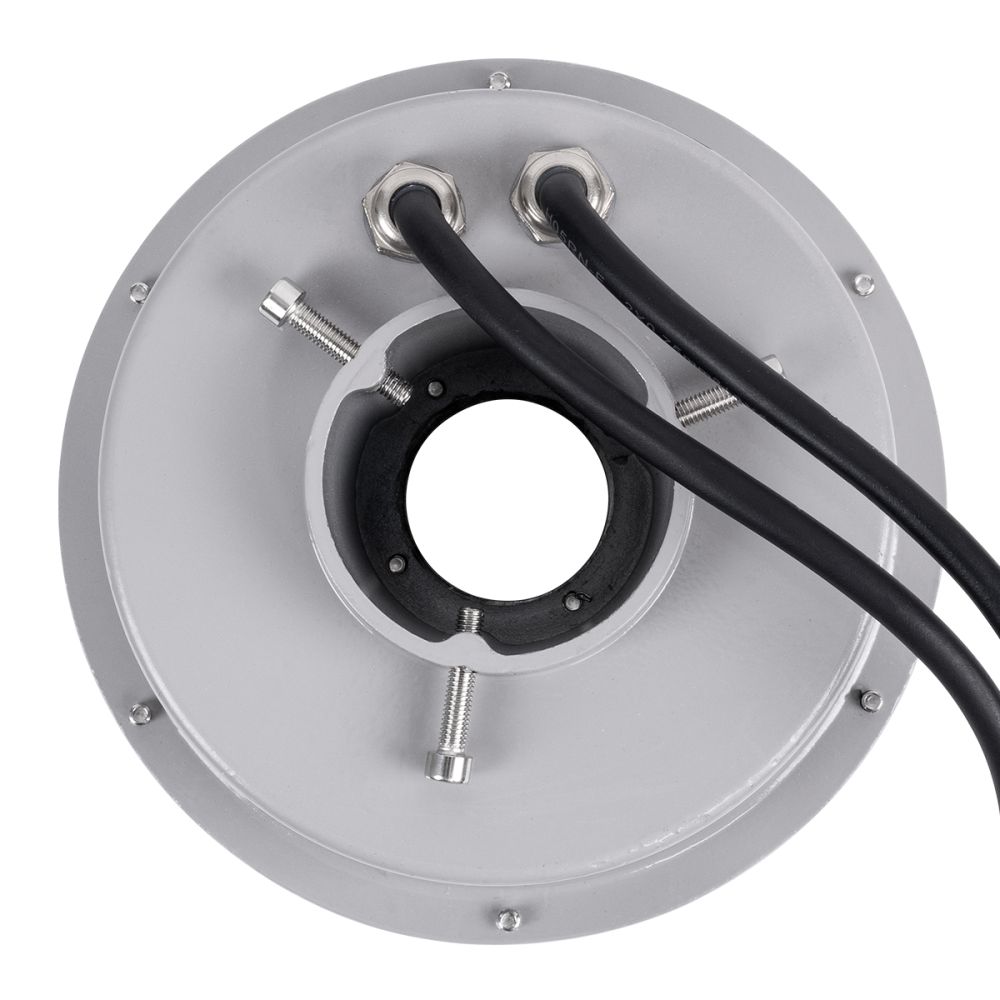 GLOBOSTAR® UNDERWATER-FINA 90675 Υποβρύχιος Προβολέας Σποτ για Σιντριβάνια/Πισίνες LED 9W 945lm 30° DC 24V Αδιάβροχο IP68 RGBW DMX512 Dimmable - Ανοξείδωτο Ατσάλι 304 - Φ16 x Υ8cm - 3 Χρόνια Εγγύηση