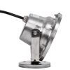 GLOBOSTAR® UNDERWATER-DINA 90676 Υποβρύχιος Προβολέας Σποτ για Σιντριβάνια/Πισίνες LED 6W 660lm 30° DC 24V Αδιάβροχο IP68 Θερμό Λευκό 2700K Dimmable - Ανοξείδωτο Ατσάλι 304 - Μ12 x Π12 x Υ14cm - 3 Χρόνια Εγγύηση