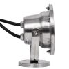 GLOBOSTAR® UNDERWATER-DINA 90677 Υποβρύχιος Προβολέας Σποτ για Σιντριβάνια/Πισίνες LED 9W 945lm 30° DC 24V Αδιάβροχο IP68 RGBW DMX512 Dimmable - Ανοξείδωτο Ατσάλι 304 - Μ12 x Π12 x Υ14cm - 3 Χρόνια Εγγύηση