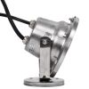GLOBOSTAR® UNDERWATER-DINA 90677 Υποβρύχιος Προβολέας Σποτ για Σιντριβάνια/Πισίνες LED 9W 945lm 30° DC 24V Αδιάβροχο IP68 RGBW DMX512 Dimmable - Ανοξείδωτο Ατσάλι 304 - Μ12 x Π12 x Υ14cm - 3 Χρόνια Εγγύηση