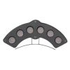 GLOBOSTAR® TREEGINA 90679 Κυρτή Μπάρα Φωτισμού Wall Washer για Φυτά - Δέντρα LED 6W 660lm 30° DC 24V Αδιάβροχο IP65 Θερμό Λευκό 2700K Dimmable - Bridgelux SMD Chip - Γκρι Ανθρακί - Μ18 x Π3.5 x Υ7cm - 3 Χρόνια Εγγύηση