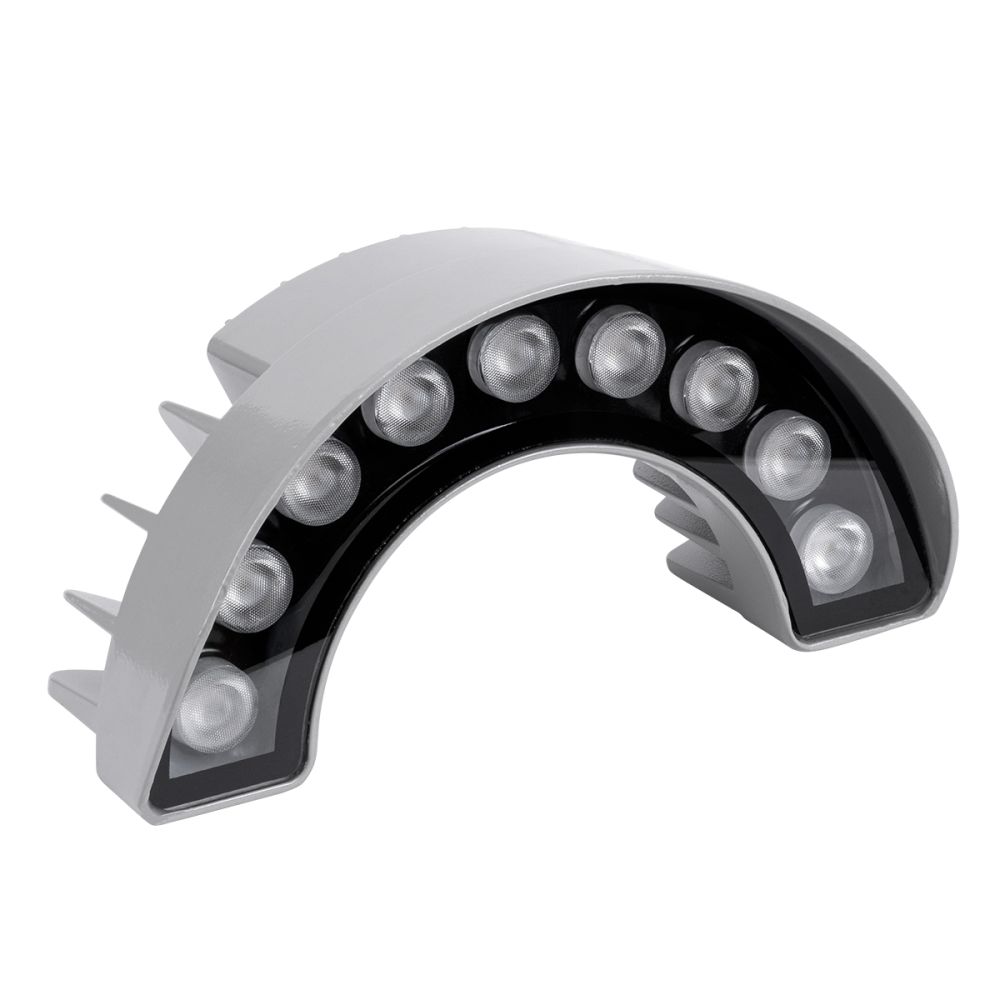 GLOBOSTAR® TREEWINA 90680 Κυρτή Μπάρα Φωτισμού Wall Washer για Φυτά - Δέντρα LED 9W 990lm 30° DC 24V Αδιάβροχο IP65 Θερμό Λευκό 2700K Dimmable - Bridgelux SMD Chip - Γκρι Ανθρακί - Μ20.5 x Π5.5 x Υ11cm - 3 Χρόνια Εγγύηση