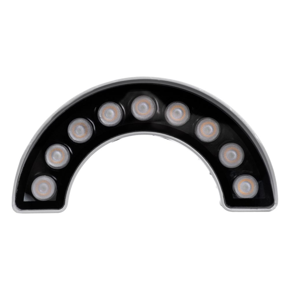 GLOBOSTAR® TREEWINA 90680 Κυρτή Μπάρα Φωτισμού Wall Washer για Φυτά - Δέντρα LED 9W 990lm 30° DC 24V Αδιάβροχο IP65 Θερμό Λευκό 2700K Dimmable - Bridgelux SMD Chip - Γκρι Ανθρακί - Μ20.5 x Π5.5 x Υ11cm - 3 Χρόνια Εγγύηση
