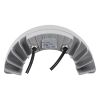GLOBOSTAR® TREEWINA 90680 Κυρτή Μπάρα Φωτισμού Wall Washer για Φυτά - Δέντρα LED 9W 990lm 30° DC 24V Αδιάβροχο IP65 Θερμό Λευκό 2700K Dimmable - Bridgelux SMD Chip - Γκρι Ανθρακί - Μ20.5 x Π5.5 x Υ11cm - 3 Χρόνια Εγγύηση