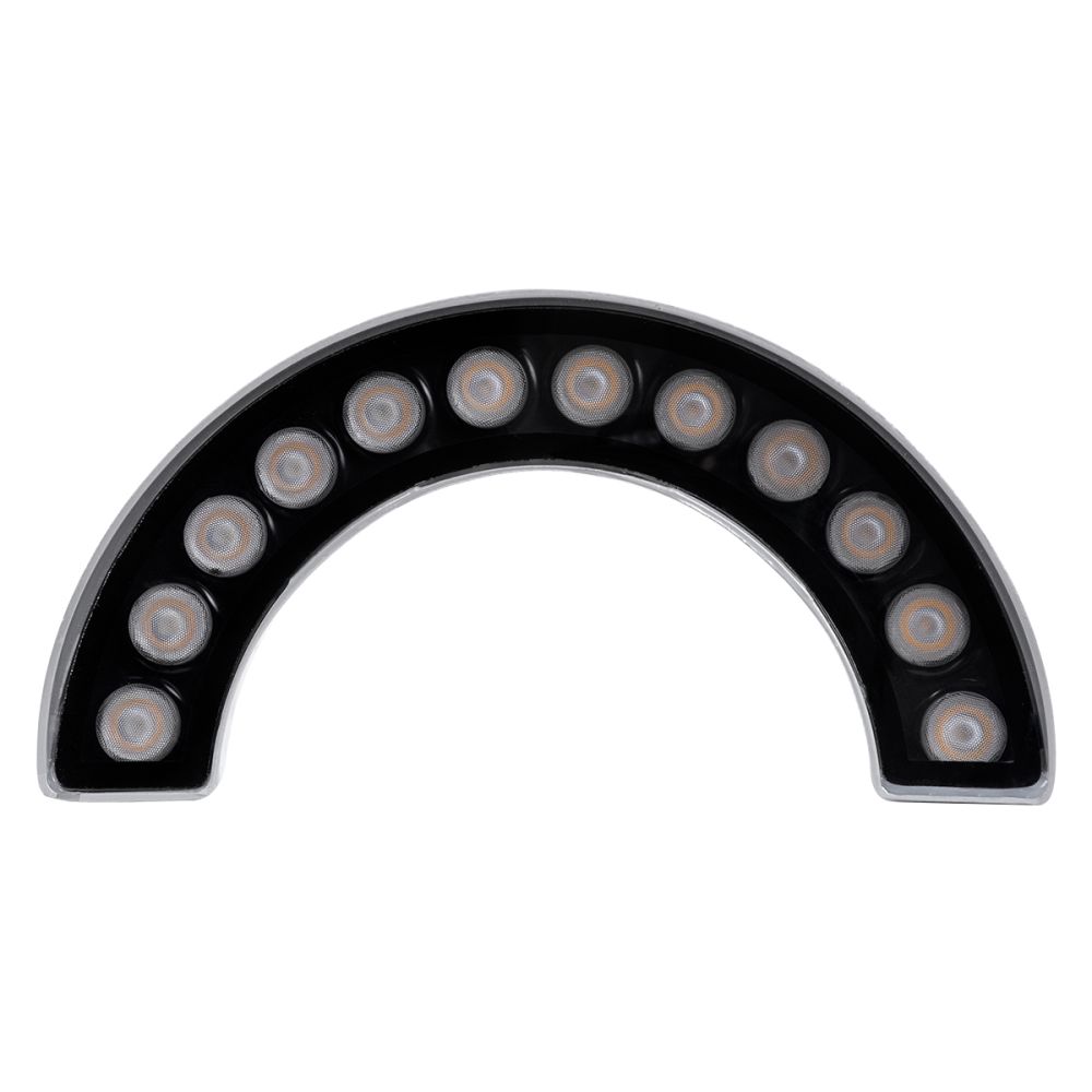 GLOBOSTAR® TREEWINA 90681 Κυρτή Μπάρα Φωτισμού Wall Washer για Φυτά - Δέντρα LED 12W 1320lm 30° DC 24V Αδιάβροχο IP65 Θερμό Λευκό 2700K Dimmable - Bridgelux SMD Chip - Γκρι Ανθρακί - Μ23.5 x Π7.5 x Υ12cm - 3 Χρόνια Εγγύηση
