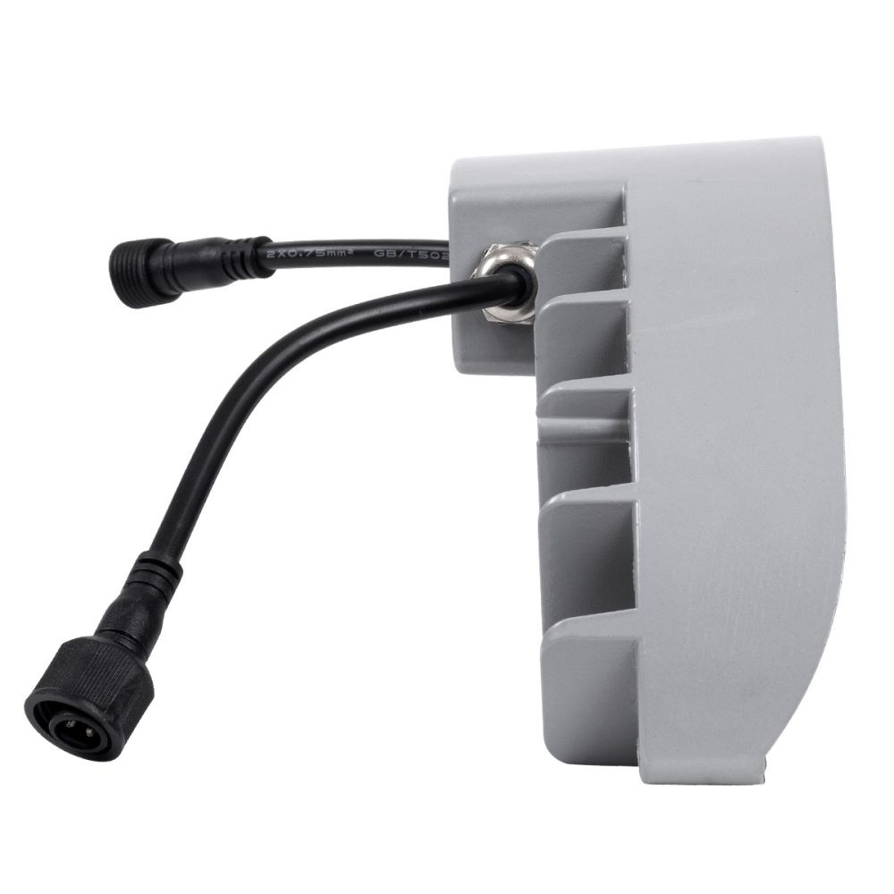 GLOBOSTAR® TREEWINA 90681 Κυρτή Μπάρα Φωτισμού Wall Washer για Φυτά - Δέντρα LED 12W 1320lm 30° DC 24V Αδιάβροχο IP65 Θερμό Λευκό 2700K Dimmable - Bridgelux SMD Chip - Γκρι Ανθρακί - Μ23.5 x Π7.5 x Υ12cm - 3 Χρόνια Εγγύηση
