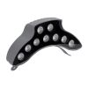 GLOBOSTAR® TREEPINA 90682 Κυρτή Μπάρα Φωτισμού Wall Washer για Φυτά - Δέντρα LED 9W 990lm 30° DC 24V Αδιάβροχο IP65 Θερμό Λευκό 2700K Dimmable - Bridgelux SMD Chip - Γκρι Ανθρακί - Μ20.5 x Π5.5 x Υ12cm - 3 Χρόνια Εγγύηση