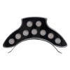 GLOBOSTAR® TREEPINA 90682 Κυρτή Μπάρα Φωτισμού Wall Washer για Φυτά - Δέντρα LED 9W 990lm 30° DC 24V Αδιάβροχο IP65 Θερμό Λευκό 2700K Dimmable - Bridgelux SMD Chip - Γκρι Ανθρακί - Μ20.5 x Π5.5 x Υ12cm - 3 Χρόνια Εγγύηση