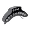 GLOBOSTAR® TREEPINA 90683 Κυρτή Μπάρα Φωτισμού Wall Washer για Φυτά - Δέντρα LED 12W 1320lm 30° DC 24V Αδιάβροχο IP65 Θερμό Λευκό 2700K Dimmable - Bridgelux SMD Chip - Γκρι Ανθρακί - Μ20.5 x Π5.5 x Υ12cm - 3 Χρόνια Εγγύηση