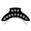GLOBOSTAR® TREEPINA 90683 Κυρτή Μπάρα Φωτισμού Wall Washer για Φυτά - Δέντρα LED 12W 1320lm 30° DC 24V Αδιάβροχο IP65 Θερμό Λευκό 2700K Dimmable - Bridgelux SMD Chip - Γκρι Ανθρακί - Μ20.5 x Π5.5 x Υ12cm - 3 Χρόνια Εγγύηση