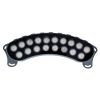 GloboStar® TREELIGHT-KINA 90685 Κυρτή Μπάρα Φωτισμού Wall Washer με Αντιθαμβωτική Γρίλια Ειδική για Φυτά - Δέντρα LED 18W 1710lm 30° DC 24V Αδιάβροχο IP65 Μ25 x Π6.5 x Υ6cm Φυσικό Λευκό 4500K - Γκρι Ανθρακί - 3 Years Warranty