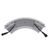 GLOBOSTAR® TREEJINA 90690 Κυρτή Μπάρα Φωτισμού Wall Washer για Φυτά - Δέντρα LED 18W 1620lm 10° DC 24V Αδιάβροχο IP67 Θερμό Λευκό 2700K Dimmable - Bridgelux SMD Chip - Γκρι Ανθρακί - Μ29 x Π11 x Υ10.5cm - 3 Χρόνια Εγγύηση