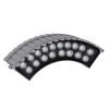 GLOBOSTAR® TREEJINA 90692 Κυρτή Μπάρα Φωτισμού Wall Washer για Φυτά - Δέντρα LED 18W 1530lm 10° DC 24V Αδιάβροχο IP67 Πολύχρωμο RGBW Dimmable DMX512 - Bridgelux SMD Chip - Γκρι - Μ29 x Π11 x Υ10.5cm - 3 Χρόνια Εγγύηση